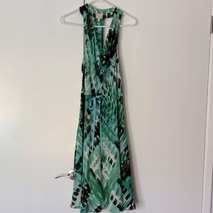 Tracy Reese silk cowl neck dress